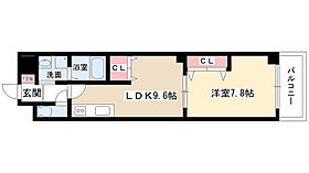 リヴェール藤が丘 302 ｜ 愛知県名古屋市名東区藤が丘（賃貸マンション1LDK・3階・42.50㎡） その2