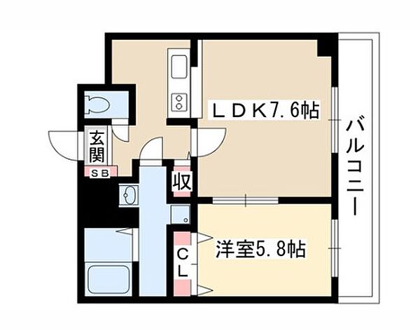 エスポアール千種 0303｜愛知県名古屋市千種区今池１丁目(賃貸マンション1DK・3階・40.20㎡)の写真 その2