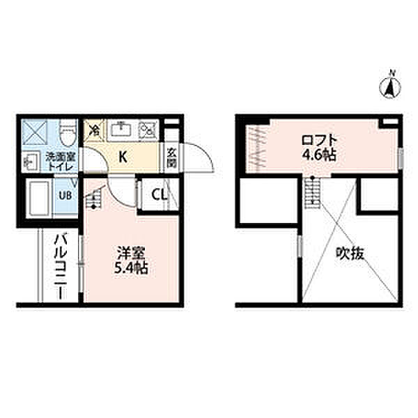 la　Balance　小幡南(ラバロンスオバタ 203｜愛知県名古屋市守山区小幡南２丁目(賃貸アパート1K・2階・19.66㎡)の写真 その2