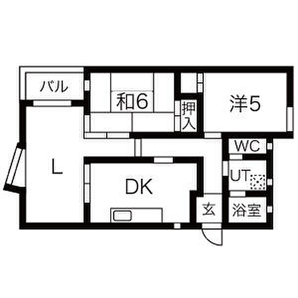 メゾンドグラース 1B｜愛知県長久手市蟹原(賃貸マンション3DK・1階・61.40㎡)の写真 その2