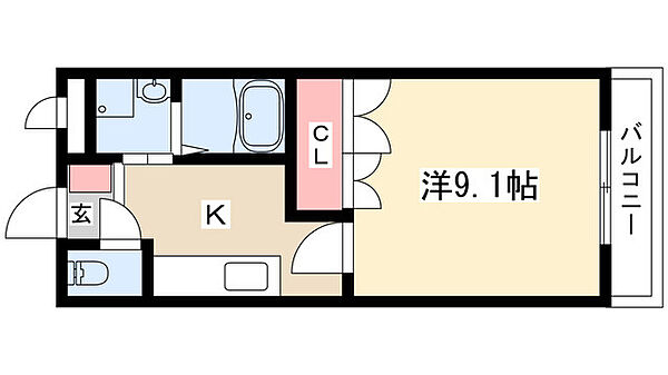 グランディールＵ 103｜愛知県名古屋市守山区川村町(賃貸アパート1K・1階・29.75㎡)の写真 その2