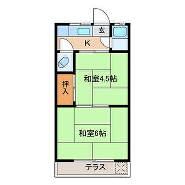 ルココン瓢箪山 102｜愛知県名古屋市守山区長栄(賃貸アパート2K・1階・26.42㎡)の写真 その1