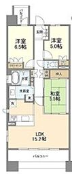 SS.FLAT桜山 3LDKの間取図画像
