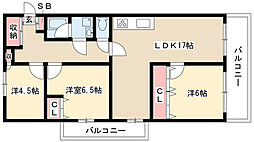 STプラザゴキソ 3LDKの間取図画像