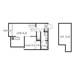 ファミリーステージ川名2 1LDKの間取図画像