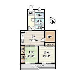 TF215雪見 2SDKの間取図画像