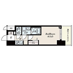 S-RESIDENCE上前津駅前 1Kの間取図画像