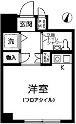 マイステージ代田橋 ワンルームの間取図画像