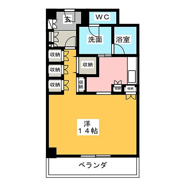 メイビル向陽町 210｜愛知県名古屋市千種区向陽町１丁目(賃貸マンション1R・2階・40.08㎡)の写真 その2