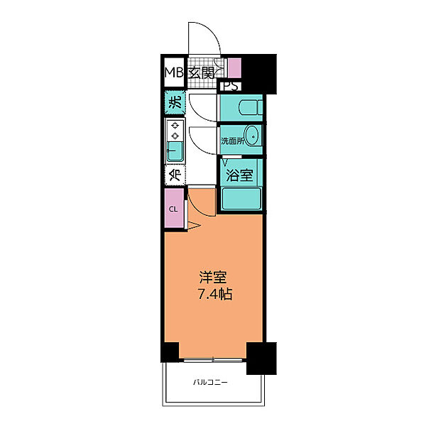 プレサンス今池駅前フェルディノ 905｜愛知県名古屋市千種区今池５丁目(賃貸マンション1K・9階・24.51㎡)の写真 その2