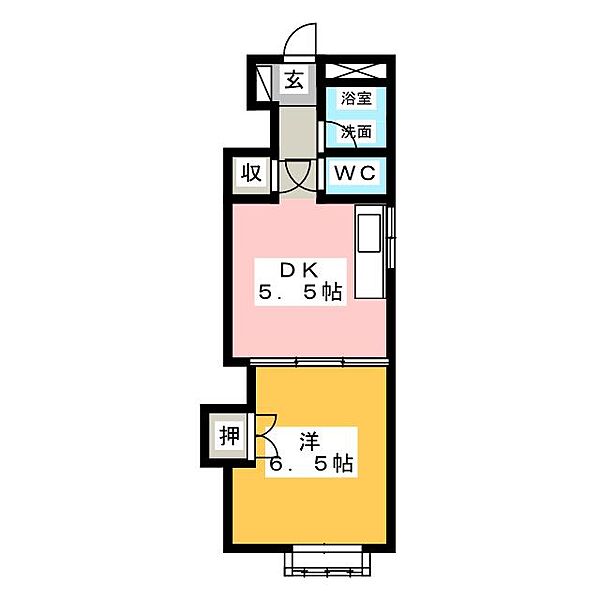 文字マンション ｜愛知県名古屋市千種区城木町１丁目(賃貸マンション1DK・3階・25.50㎡)の写真 その2