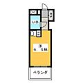 コア菊坂2階3.3万円