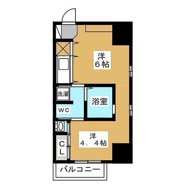 ラ・シュシュ覚王山 ｜愛知県名古屋市千種区姫池通３丁目(賃貸マンション1R・4階・29.60㎡)の写真 その2