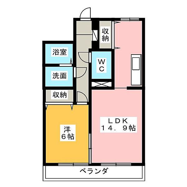 グランパス朝岡 ｜愛知県名古屋市千種区朝岡町３丁目(賃貸マンション1LDK・3階・46.70㎡)の写真 その2