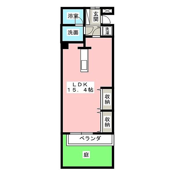 プロシード穂波町 ｜愛知県名古屋市千種区穂波町３丁目(賃貸マンション1R・1階・38.48㎡)の写真 その2