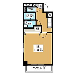 TINYGROVE 1Kの間取図画像