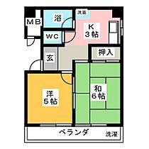 カガ屋ビル  ｜ 愛知県名古屋市中村区太閤通５丁目（賃貸マンション2K・4階・33.50㎡） その2