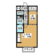 ステラ日赤  ｜ 愛知県名古屋市中村区藤江町２丁目（賃貸アパート1LDK・1階・34.03㎡） その2