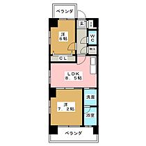 アネシスＹＭ  ｜ 愛知県名古屋市中村区鳥居通５丁目（賃貸マンション2LDK・4階・50.82㎡） その2