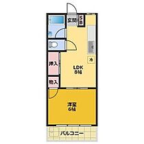 大野マンション  ｜ 愛知県名古屋市西区児玉３丁目（賃貸マンション1LDK・3階・33.57㎡） その2