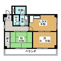 コーポクロガネ  ｜ 愛知県名古屋市西区大金町４丁目（賃貸マンション2LDK・3階・47.81㎡） その2