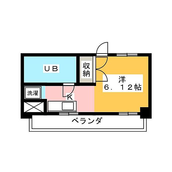 ソブエビル ｜愛知県名古屋市西区浄心２丁目(賃貸マンション1K・3階・23.76㎡)の写真 その2