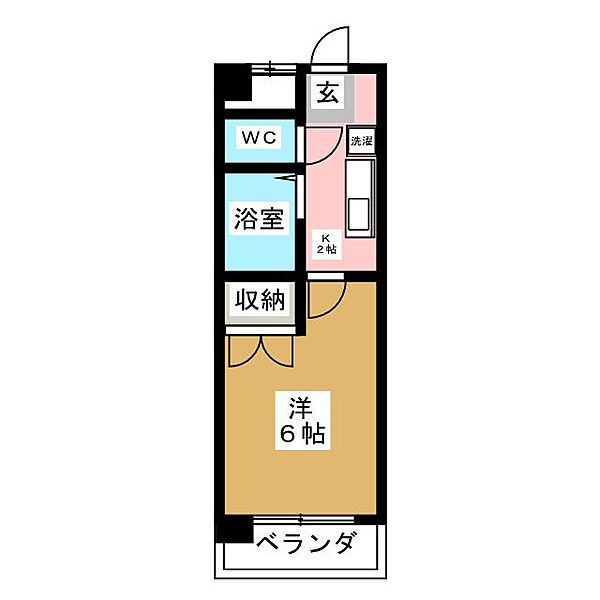 セントラルホームズ庄内 ｜愛知県名古屋市西区庄内通４丁目(賃貸マンション1K・4階・21.00㎡)の写真 その2