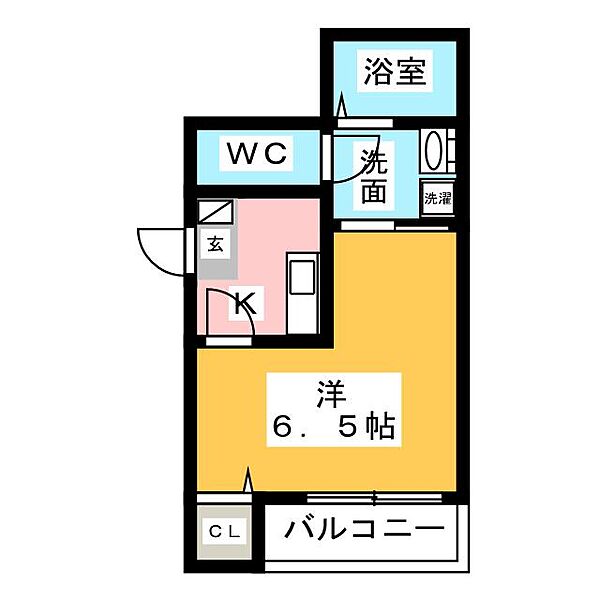 Crecia浄心 ｜愛知県名古屋市西区城北町３丁目(賃貸アパート1K・2階・23.08㎡)の写真 その2