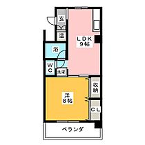 アベニュー22  ｜ 愛知県名古屋市西区新道１丁目（賃貸マンション1LDK・4階・32.58㎡） その2