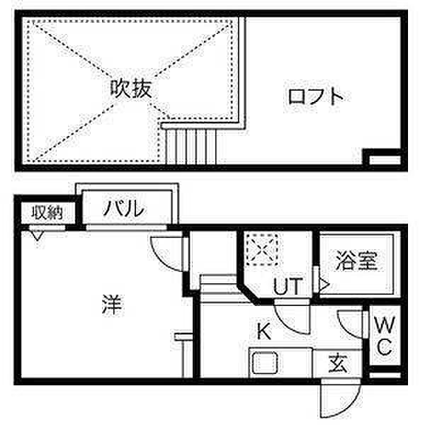 Ｃｒｅｏ栄生伍番館 ｜愛知県名古屋市西区枇杷島３丁目(賃貸アパート1K・2階・22.18㎡)の写真 その2