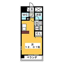 リバージュ  ｜ 愛知県名古屋市西区城西４丁目（賃貸マンション1R・4階・31.54㎡） その2