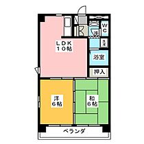 バードＹＭハイツ  ｜ 愛知県名古屋市西区鳥見町１丁目（賃貸マンション2LDK・3階・46.71㎡） その2