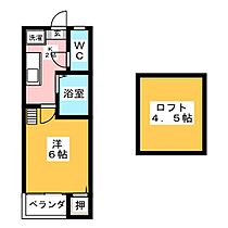 リバティー浅間  ｜ 愛知県名古屋市西区名西１丁目（賃貸アパート1K・2階・19.15㎡） その2