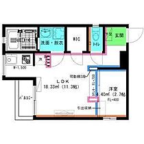 ＦＯＲＴＵＮＡＴＯ 402 ｜ 愛知県名古屋市西区新道１丁目3-4（賃貸マンション1LDK・4階・31.04㎡） その2