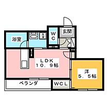 コンフォート名西  ｜ 愛知県名古屋市西区名西２丁目（賃貸マンション1LDK・2階・41.31㎡） その2