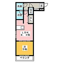 ＦＡＭＩＬＹ　ＳＴＡＧＥ庄内通　II  ｜ 愛知県名古屋市西区稲生町字杁先（賃貸アパート1LDK・1階・36.80㎡） その2