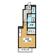 ウイングＳ　IV  ｜ 愛知県名古屋市西区上堀越町１丁目（賃貸アパート1R・1階・28.74㎡） その2