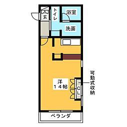間取図画像 ワンルーム