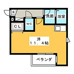 間取図画像 ワンルーム