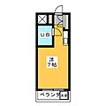 荘苑浄心本通B棟2階3.7万円