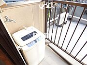 室外洗濯機置き場
