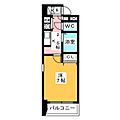 CREA花の木5階5.2万円