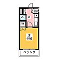 キャッスルウエスト3階3.9万円