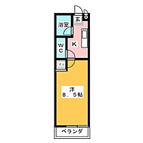 清和コモンズ  ｜ 愛知県名古屋市名東区一社２丁目（賃貸アパート1K・1階・22.95㎡） その2