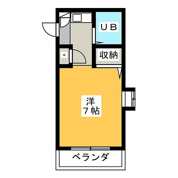 セリニティ一社 ｜愛知県名古屋市名東区亀の井３丁目(賃貸マンション1R・2階・17.42㎡)の写真 その2