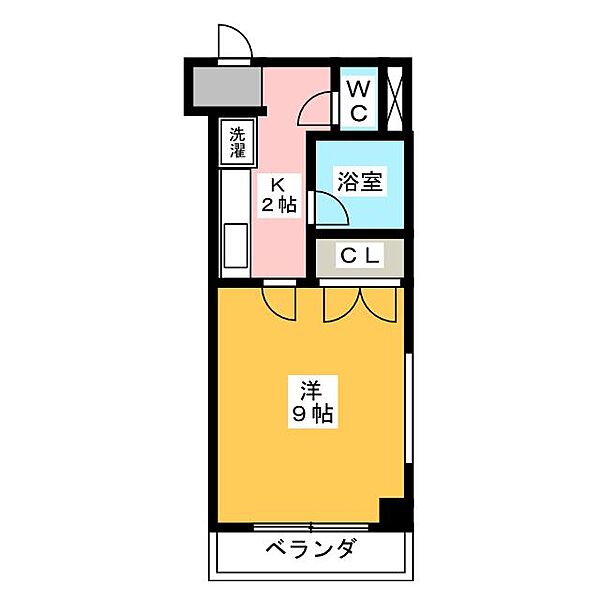 シティライフ社台 ｜愛知県名古屋市名東区一社３丁目(賃貸マンション1K・3階・25.98㎡)の写真 その2