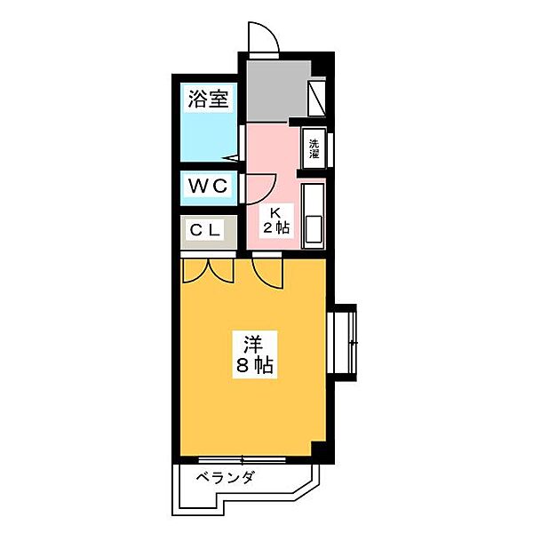 エルパティオ一社 ｜愛知県名古屋市名東区高社１丁目(賃貸マンション1K・3階・24.65㎡)の写真 その2