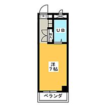 ハートイン大針  ｜ 愛知県名古屋市名東区大針３丁目（賃貸マンション1R・4階・15.47㎡） その2