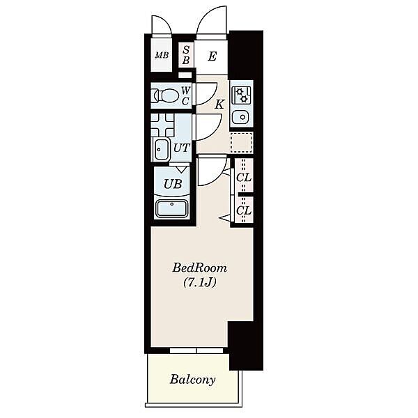 S-RESIDENCE星ヶ丘 ｜愛知県名古屋市名東区名東本通３丁目(賃貸マンション1K・3階・24.30㎡)の写真 その2