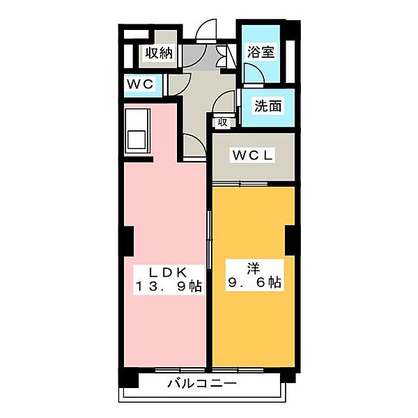 グランヴェル西山2号館 ｜愛知県名古屋市名東区西山本通２丁目(賃貸マンション1LDK・1階・63.21㎡)の写真 その2